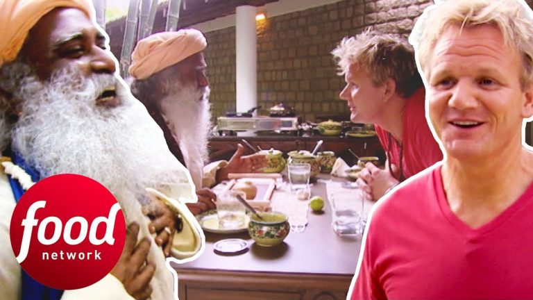 Sadhguru Jaggi Vasudev With Gordon Ramsay: Talking Vegetarian Food