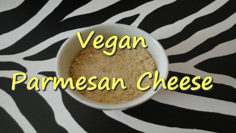 Vegan Parmesan Cheese – Quick & Easy: Recipe Video