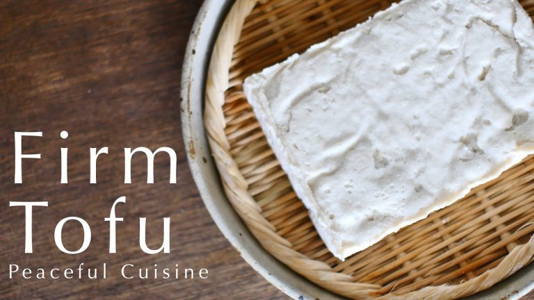 Homemade Soy Milk And Firm Tofu: Recipe Video