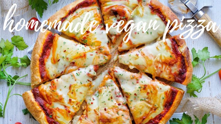 Homemade Pizza Recipe With Nut-Free Vegan Mozzarella