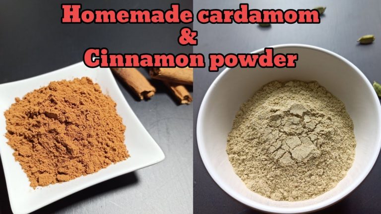 How To Make Cardamom And Cinnamon Powders At Home