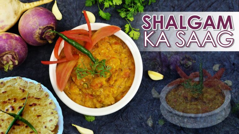 Traditional Punjabi Shalgam (Turnip) Ka Saag: Recipe Video