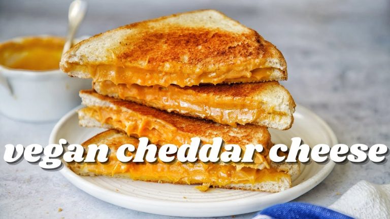How To make Vegan Cheddar Cheese: Recipe Video