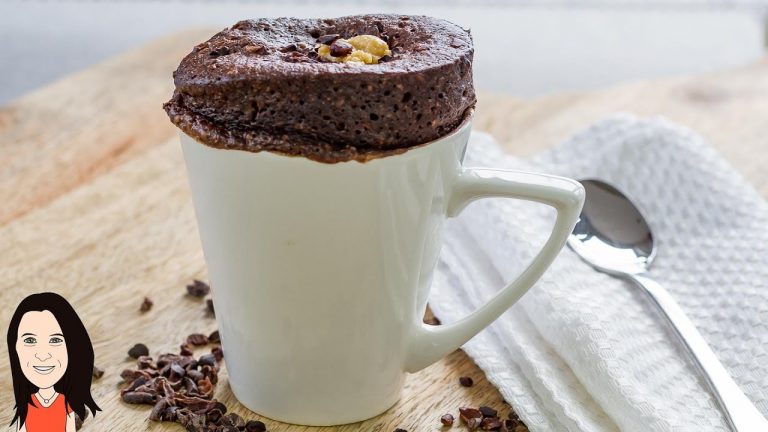 Easy Vegan Mug Cake In Microwave: Recipe Video