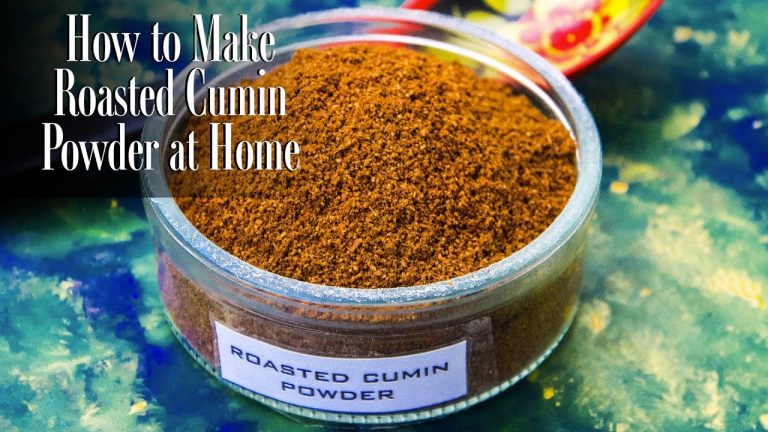 How To Make Roasted Cumin Powder: Instructional Video