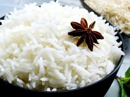 Perfectly Cooked Basmati Rice