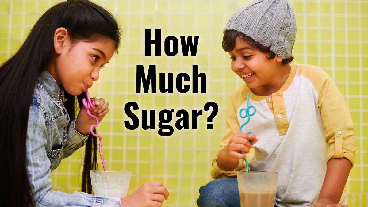 How Much Sugar In Children's Health Drinks?